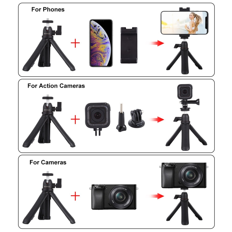 Supporto treppiede PULUZ con morsetto per smartphone