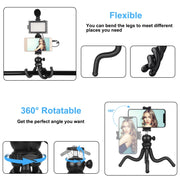 Puluz Kit 4 in 1 Vlogging con Treppiede e Microfono