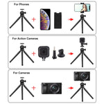 Puluz Kit 4 in 1 Vlogging con Treppiede e Microfono