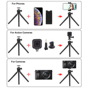 Puluz Kit 4 in 1 Vlogging con Treppiede e Microfono