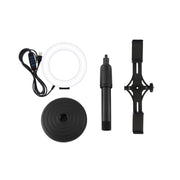 Anello luminoso LED 4,7" con staffe orizzontali per smartphone