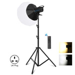 PULUZ 220V 150W 3200K-5600K Luce video da studio + supporto luce da 2,8 m + kit fotografico Softbox lanterna pieghevole da 65 cm, 120W 2700K-6500K Light 2.8m Light Holder Kit AU Plug, 120W 2700K-6500K Light 2.8m Light Holder Kit EU Plug                ...