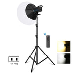 PULUZ 220V 150W 3200K-5600K Luce video da studio + supporto luce da 2,8 m + kit fotografico Softbox lanterna pieghevole da 65 cm, 120W 2700K-6500K Light 2.8m Light Holder Kit AU Plug, 120W 2700K-6500K Light 2.8m Light Holder Kit EU Plug                ...