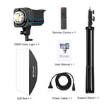PULUZ 150W 3200K-5600K Kit luce stroboscopica per studio fotografico con riflettore Softbox e treppiede, Rectangle 120W 2700K-6500K Light Kit AU Plug, Rectangle 120W 2700K-6500K Light Kit EU Plug, Rectangle 120W 2700K-6500K Light Kit UK Plug           ...
