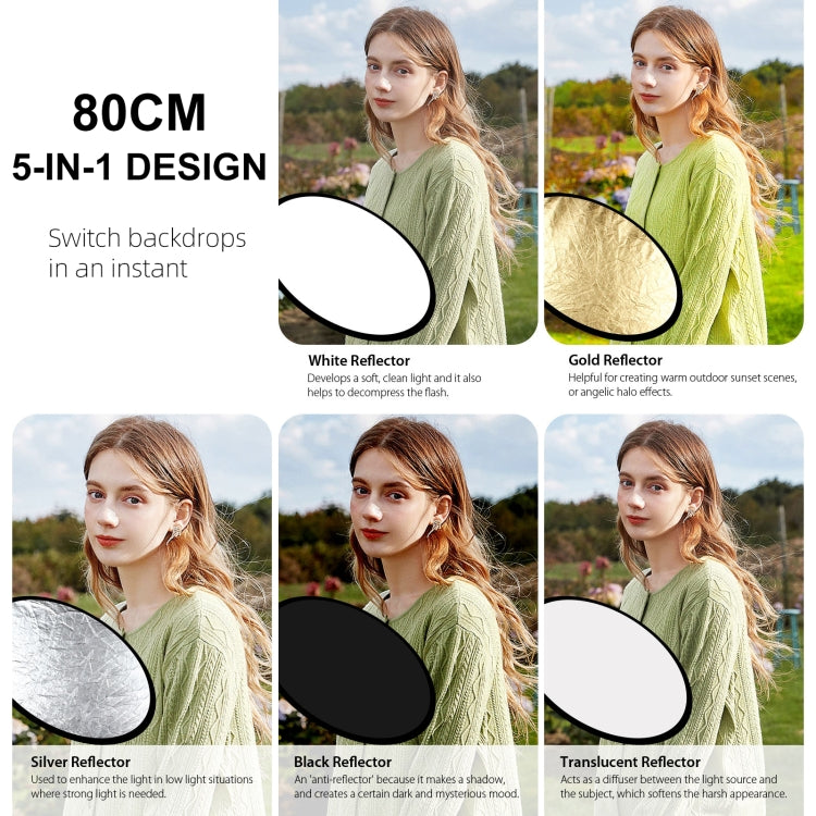 Kit fotografico Softbox da studio con luce LED PULUZ con sfondo, riflettente, supporto per treppiede e sacchi di sabbia, Photography Light  Kit, EU Plug, Photography Light  Kit, US Plug