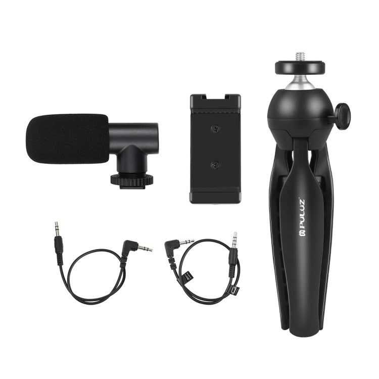 Kit video vlogger smartphone con microfono e treppiede