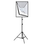 PULUZ Softbox Kit di illuminazione 2 pezzi 50x70 cm Attrezzatura fotografica professionale per studio fotografico con 8 lampadine E27 20W E27 con attacco E27 Kit di illuminazione per riprese di ritratti / Fotografia pubblicitaria di moda               ...