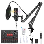 Puluz Mixer audio Bluetooth con microfono e braccio a forbice