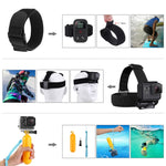 Puluz Kit 50 in 1 accessori per action camera con custodia EVA