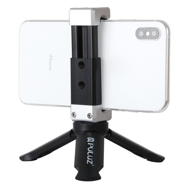 Treppiede pieghevole con staffa a morsetto per smartphone