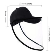 50 PZ Anti-Saliva Splash Anti-Spitting Anti-Fog Anti-Olio Berretto da baseball protettivo Maschera Visiera rimovibile, Baseball Cap Mask 50 Pack, 50 PCS Baseball Cap Mask/Red, 50 PCS Baseball Cap Mask/Blue