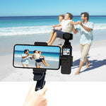 PULUZ Morsetto di fissaggio per smartphone Staffa di montaggio per supporto da 1/4 pollici + Kit di montaggio per treppiede pieghevole per DJI OSMO Pocket / Pocket 2, Clamp+Tripod