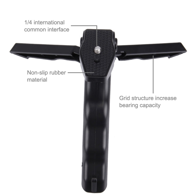 PULUZ Morsetto di fissaggio per smartphone Staffa di montaggio per supporto da 1/4 pollici + Kit di montaggio per treppiede pieghevole per DJI OSMO Pocket / Pocket 2, Clamp+Tripod