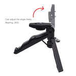 PULUZ Morsetto di fissaggio per smartphone Staffa di montaggio per supporto da 1/4 pollici + Kit di montaggio per treppiede pieghevole per DJI OSMO Pocket / Pocket 2, Clamp+Tripod