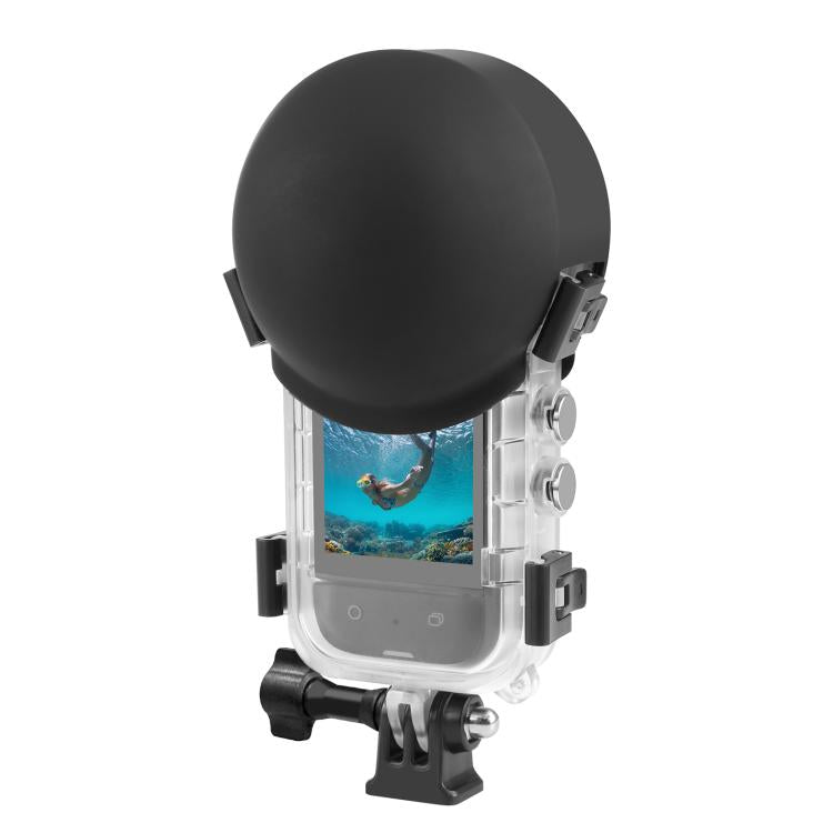 Custodia subacquea impermeabile 60m per Insta360 X5