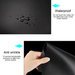 PULUZ Sfondo Fotografico Kit di Carta in PVC per Tenda da Studio, 3 Colori (Nero, Bianco, Giallo), Dimensioni: 73,5 cm x 36 cm, 3color 37.5cm