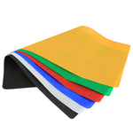 6 pezzi di sfondo pieghevole per studio fotografico PULUZ, 6 colori (nero, bianco, rosso, blu, arancione, verde), dimensioni: 80 cm x 40 cm, Size: 80cm x 40cm (6 Colors)