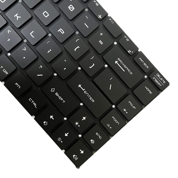 Tastiera per laptop versione USA con retroilluminazione per MSI GS65 / GS65VR / MS-16Q2 / Stealth 8SE /8SF / 8SG /Thin 8RE / Thin 8RF, For MSI GS65 / GS65VR(Silver), For MSI GS65 / GS65VR(Black), For MSI GS65 / GS65VR(Grey), For MSI GS65 / GS65VR(Red)