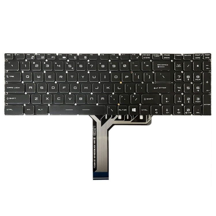 US Version Colorful Backlit Laptop Keyboard for MSI Steel GS60 / GS70 / GS72 / GT72 / GE62 / GE72 / GS73V, For MSI Steel GS60