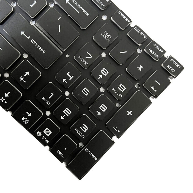 US Version Colorful Backlit Laptop Keyboard for MSI Steel GS60 / GS70 / GS72 / GT72 / GE62 / GE72 / GS73V, For MSI Steel GS60