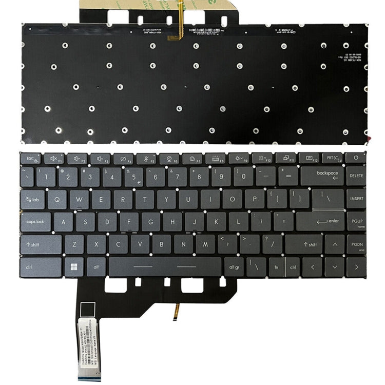 Tastiera per laptop versione USA con retroilluminazione per MSI GE66 Raider / MS-1541 / GP66 / MS-1542/1543 / GS66 / MS-16V1 / MS-16V2 / 10SD / 10SE, For MSI GE66 Raider