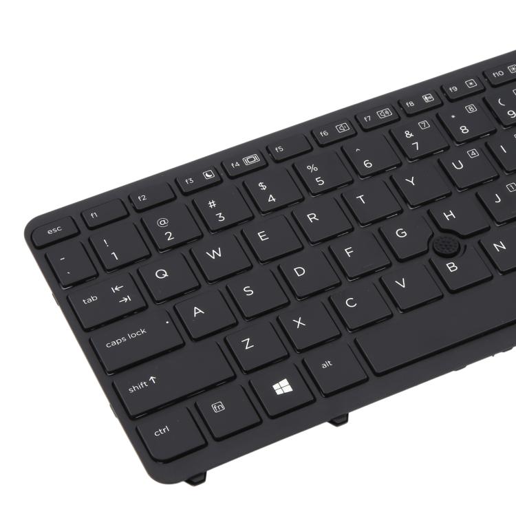 Tastiera con retroilluminazione e puntatore per HP EliteBook 840 G1 versione USA., For HP EliteBook 840 G1