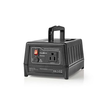 Power Converter | Mains Powered | 230V AC 50Hz | 270W | Plug with earth contact | Black