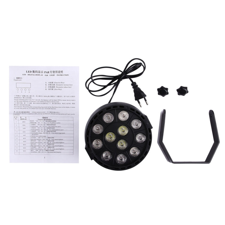 con display LED, modalità Master/Slave/DMX512/esecuzione automatica, presa americana, US Plug