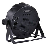 con display LED, modalità Master/Slave/DMX512/esecuzione automatica/controllo audio, spina USA/UE