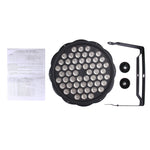 con display LED, modalità Master/Slave/DMX512/esecuzione automatica/controllo audio, spina USA/UE