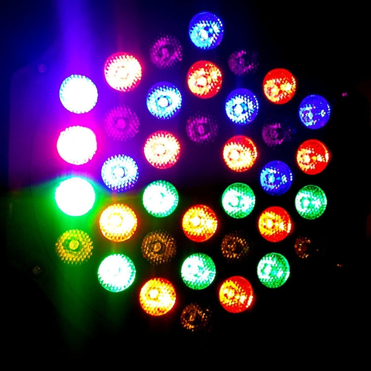 con display LED, modalità Master/Slave/DMX512/esecuzione automatica/controllo audio, spina USA/UE
