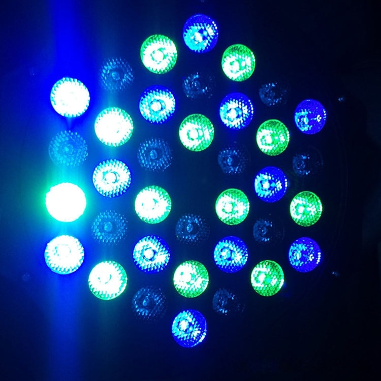 con display LED, modalità Master/Slave/DMX512/esecuzione automatica/controllo audio, spina USA/UE