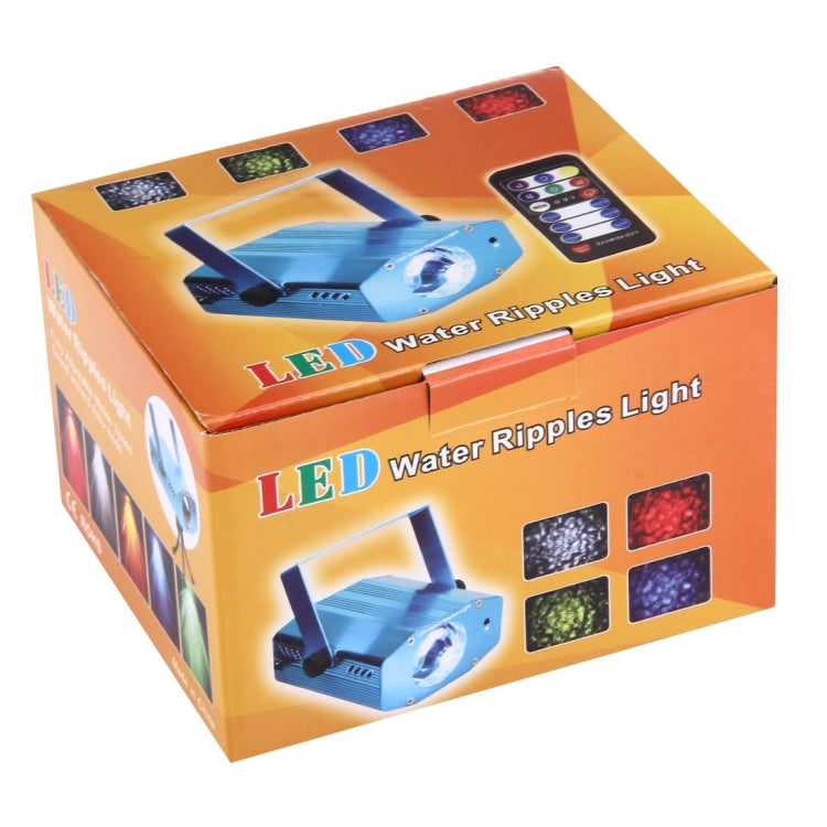 Mini proiettore Water Wave 3W x 3 RGB con telecomando, presa europea, EU Plug