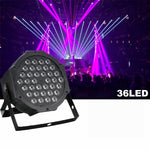 Luce PAR LED viola UV da 36 W, 36 LED, CA 100-240 V, Purple Light