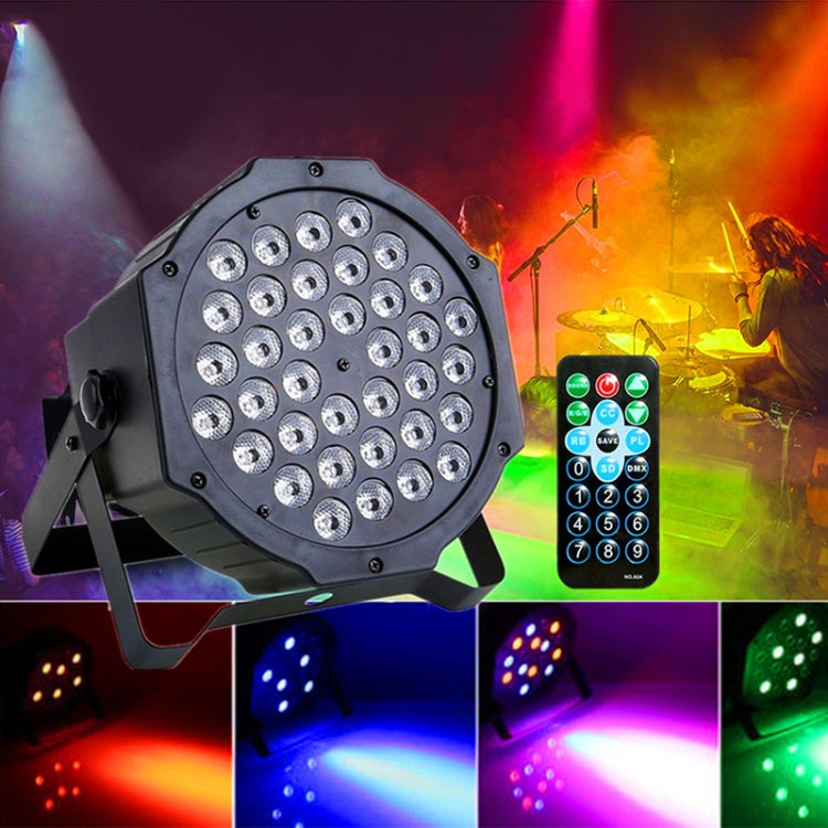 Luce PAR LED DMX512 RGB 36W con telecomando