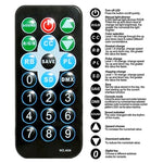 Luce PAR LED DMX512 RGB da 36 W 36 LED con telecomando, strobo + controllo audio + semovente, CA 100-240 V, RGB with Remote Control
