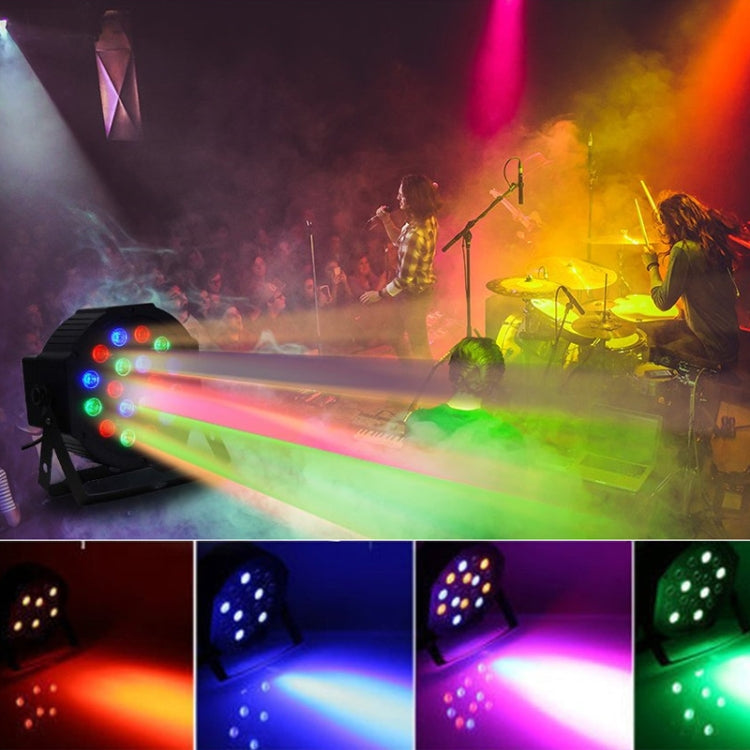Luce PAR LED DMX512 RGB da 36 W 36 LED con telecomando, strobo + controllo audio + semovente, CA 100-240 V, RGB with Remote Control