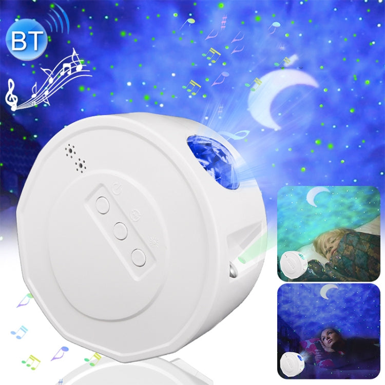 Luce notturna per proiezione di cielo stellato con musica Bluetooth 3 in 1 con telecomando