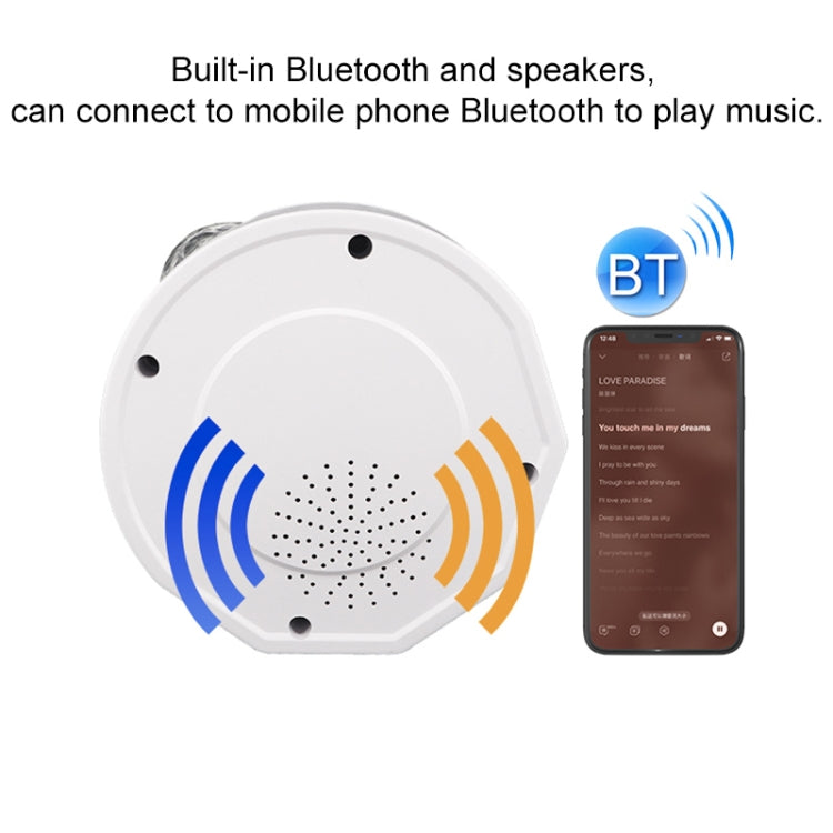 Luce notturna per proiezione di cielo stellato con musica Bluetooth 3 in 1 con telecomando