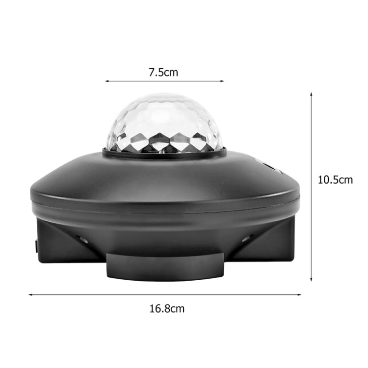 Luce per proiettore a stella laser con ondulazione dell'acqua Bluetooth da 10 W