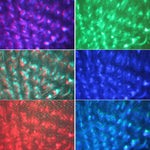 Luce per proiettore a stella laser con ondulazione dell'acqua Bluetooth da 10 W