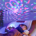 Luce per proiettore a stella laser con ondulazione dell'acqua Bluetooth da 10 W
