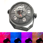Luce PAR LED a sfera magica rotante colorata da 11 W 5 LED