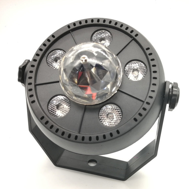 Luce PAR LED a sfera magica rotante colorata da 11 W 5 LED