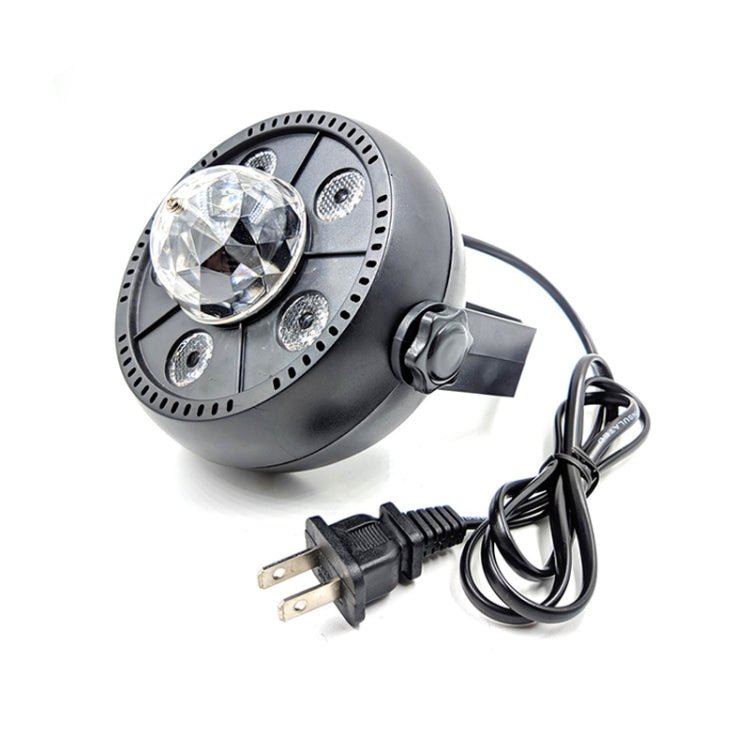 Luce PAR LED a sfera magica rotante colorata da 11 W 5 LED