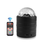 Luce da palco USB Bluetooth Crystal Magic Ball con telecomando