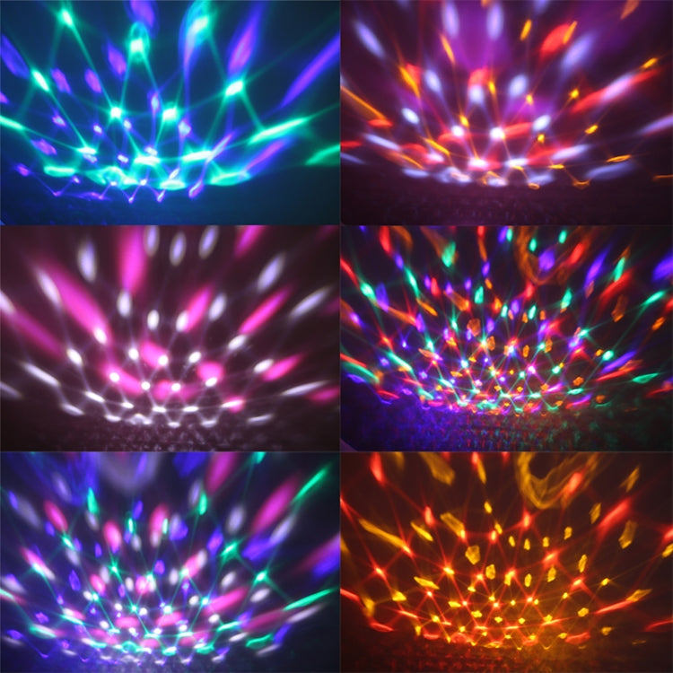 Luce da palco USB Bluetooth Crystal Magic Ball con telecomando