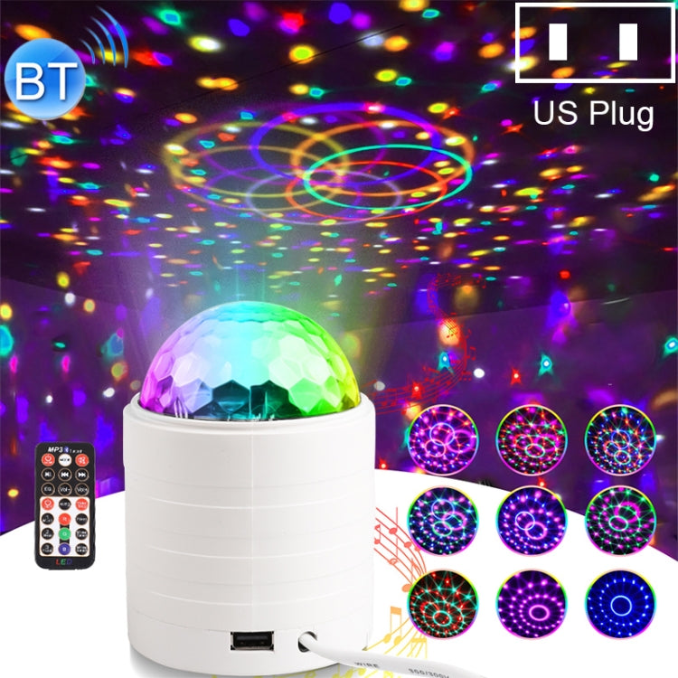 Luce da palco Bluetooth Crystal Magic Ball con telecomando