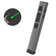 Doosl DSIT032 Presentatore wireless da 2,4 GHz Rappresentazione clicker PowerPoint Telecomando Puntatore laser verde, Distanza di controllo: 100 m, Green Laser