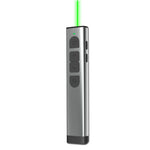 Doosl DSIT032 Presentatore wireless da 2,4 GHz Rappresentazione clicker PowerPoint Telecomando Puntatore laser verde, Distanza di controllo: 100 m, Green Laser
